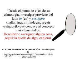 Investigación RRPP