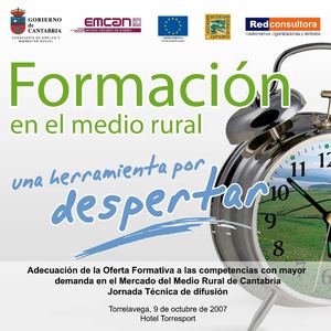 Adecuación de la oferta formativa a las competencias con mayor demanda del mercado en el medio rural de cantabria
