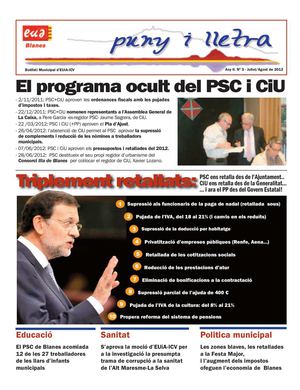 Puny i Lletra Juliol 2012