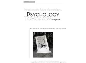 Psychology Tomorrow Magazine Issue 1