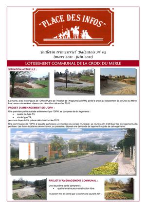 Place des Infos mars 2011