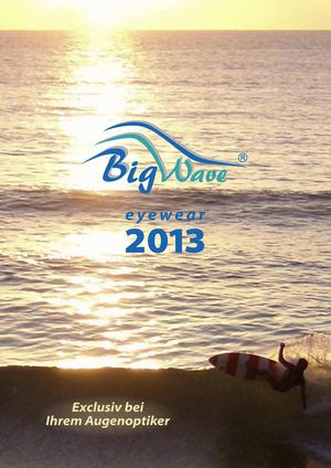 Bigwave eyewear Katalog 2013 Sport - und Sonnenbrillen