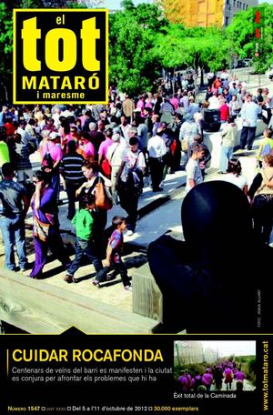 EL TOT MATARÓ 1547 [Del 5 al 10 d'octubre de 2012]