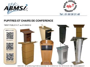Catalogue PUPITRE ABMSI