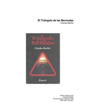 Libro triangulo de las bermudaz