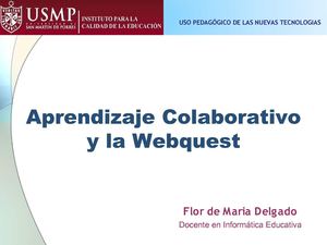 Turismo Rural Comunitario una oportunidad de desarrollo para el barrio de artesanos Ichimay Wari (Lurín)