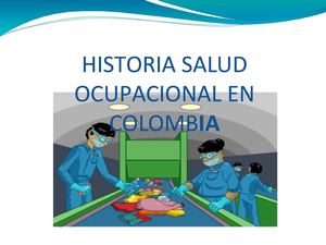 Salud Ocupacional en Colombia 