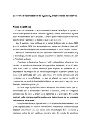 Texto de Vygotsky (Revisado)