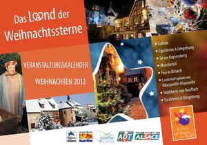 Weihnachtsveranstaltungskalender vom Pays des Etoiles 2012