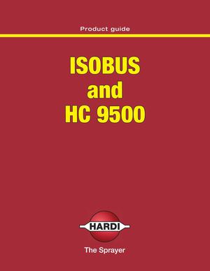 ISOBUS & HC9500 Product Guide 5.26MB N/A