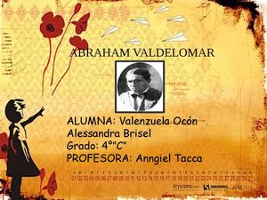 "Abraham Valdelomar"