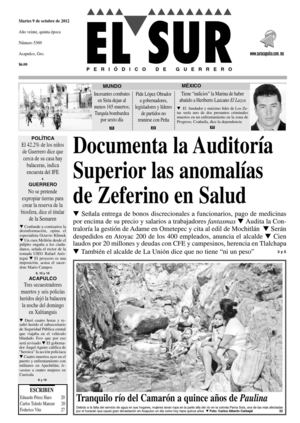 El Sur 9 de octubre de 2012