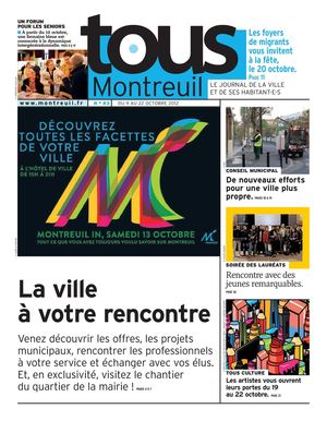 Tous Montreuil n°83 - Du 9 au 22 octobre 2012