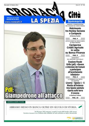 Cronaca4 di Mercoledì 10 Ottobre 2012