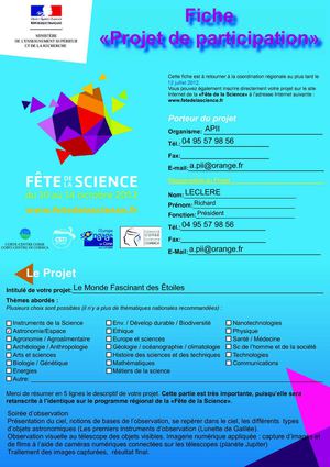 Fête de la science