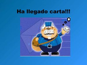 ¡Ha llegado carta!