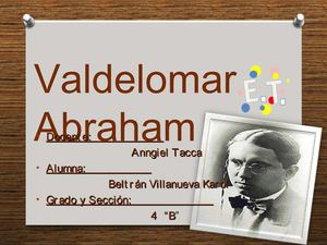 Abraham Valdelomar
