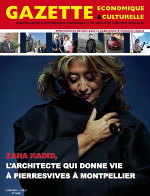 Gazette économique et culturelle 1605 du 11/09/2012