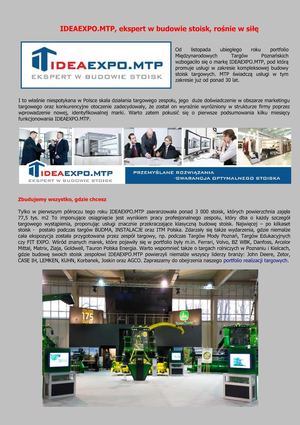 Zabudowa targowa z IdeaExpo