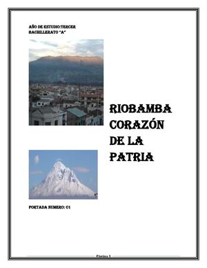 riobamba ciudad bonita