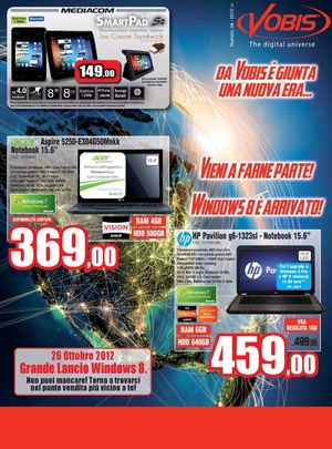 Volantino Vobis dal 11/10 al 12/11/2012