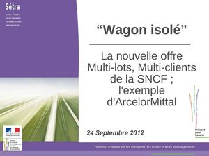 Présentation multi-lots, multi-clients