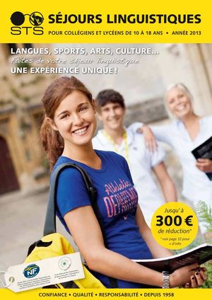 STS - Séjours Linguistiques - France