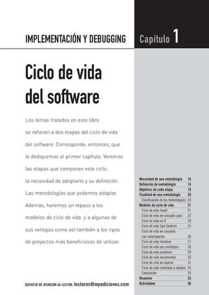 DESCRIPCION DETALLADA DE LOS SOFTWARE Y SU CICLO DE VIDA