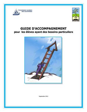 Guide d'accompagnement pour les élèves ayant des besoins particuliers