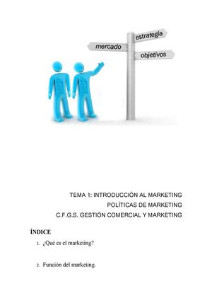 Introducción al Marketing