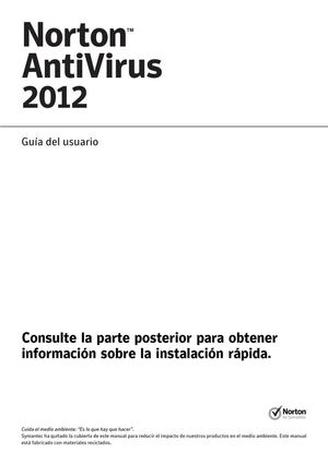 Manual de usuario Norton Antivirus
