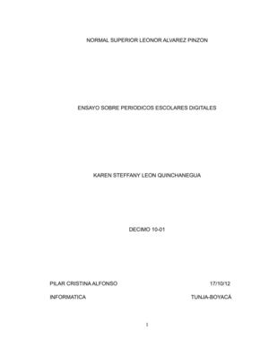 Ensayo- Elaboracion de periodicos escolares digitales