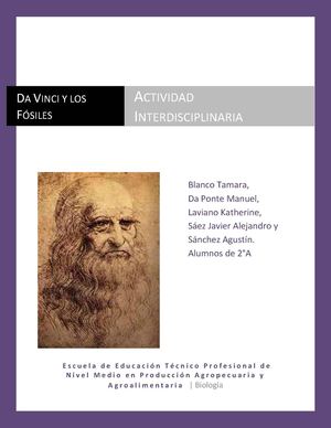 Da Vinci y los fósiles. 