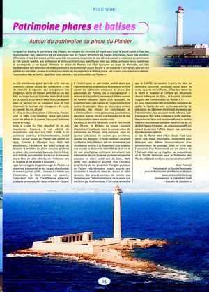Autour du patrimoine du phare du Planier