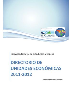 Directorio de Unidades Economicas
