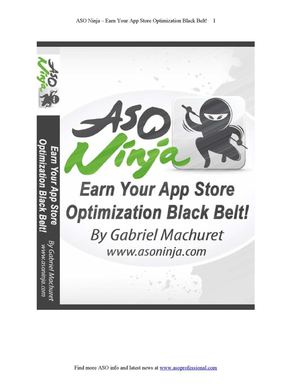 ASO Ninja, the App Store Optimization Book