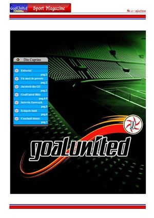 GoalUnited Romania Sport Magazin #0