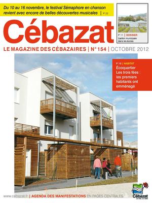 Magazine de Cébazat n°154 octobre 2012