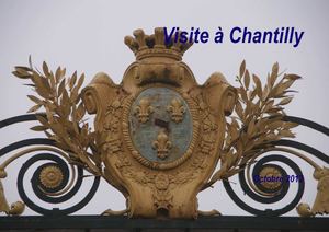 Visite à Chantilly
