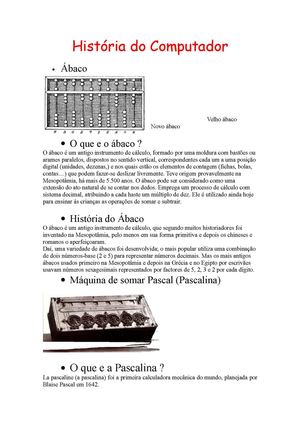 História do Computador J & F