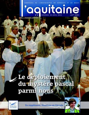 2012 - 08 L'Aquitaine - avril 2012, le journal des catholiques de la Gironde