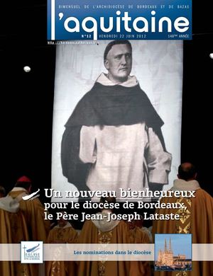 2012 - 12 L'Aquitaine - juin 2012, le journal des catholiques de la Gironde