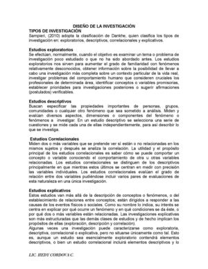 DISEÑO DE LA INVESTIGACIÓN