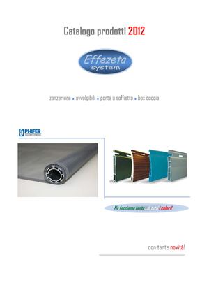 Catalogo prodotti Effezeta System 2012