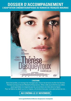 Dossier pédagogique spécial film Claude Miller -Thérèse Desqueyroux - François Mauriac
