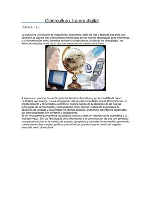 cibercultura