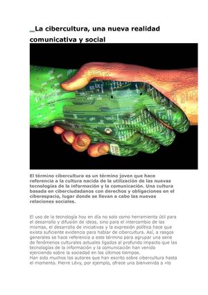 cibercultura