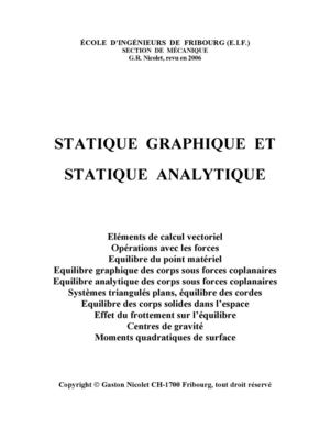 statique