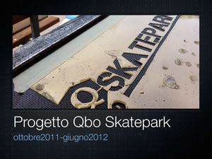 Qbo Skatepark - Caselle -  il progetto 