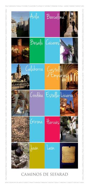 Folleto Red Juderías (Español)